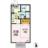 エスペランサ古泉 1Kの間取り