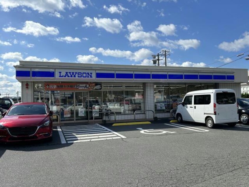 ローソン周南新地1丁目店(コンビニ)まで384m セシルローズA