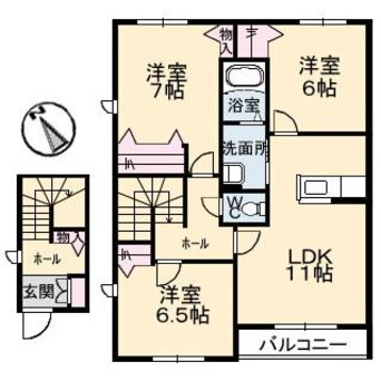 間取図 カサ・モーヴ