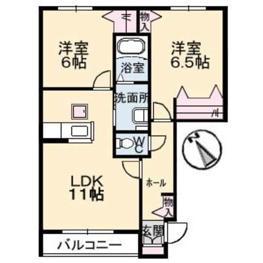 間取図 カサ・モーヴ