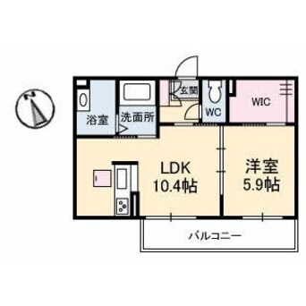 間取図 フォーリエ