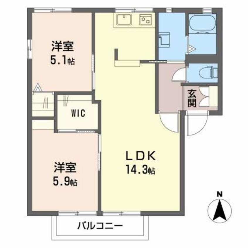 間取図 プラザ　マロニエ