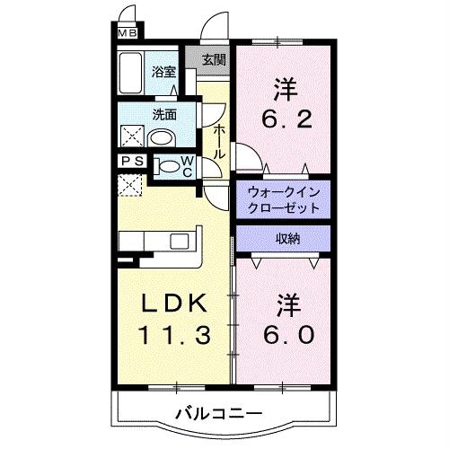 間取り図 N・T　秋月ーA