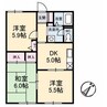 メゾン瀬戸見 3Kの間取り