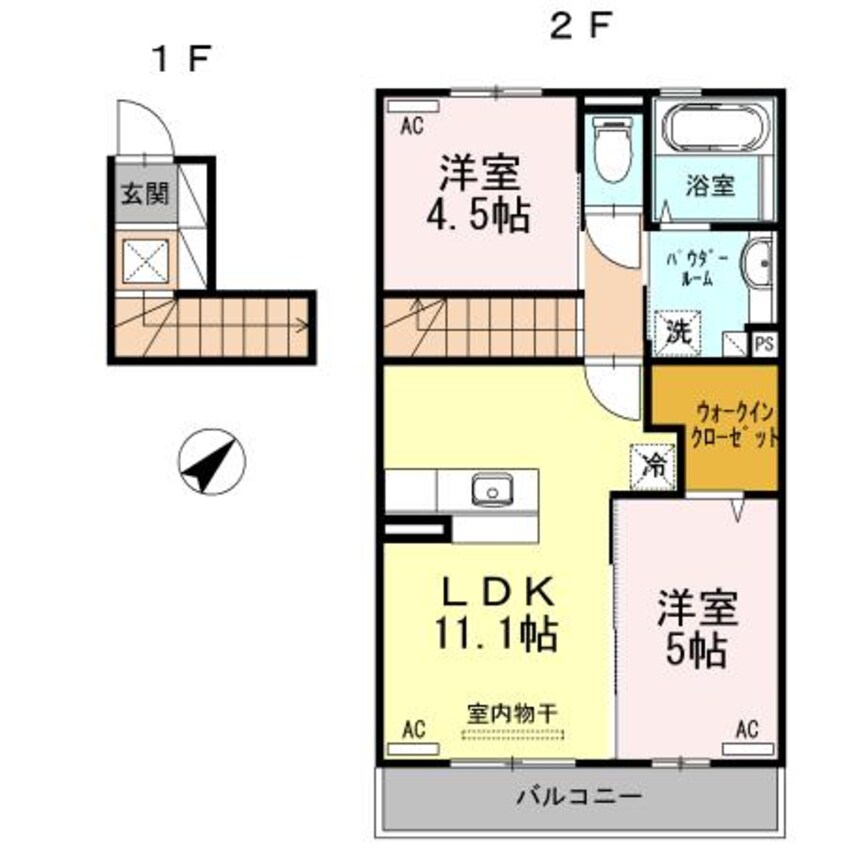 間取図 グラン　ジュテ