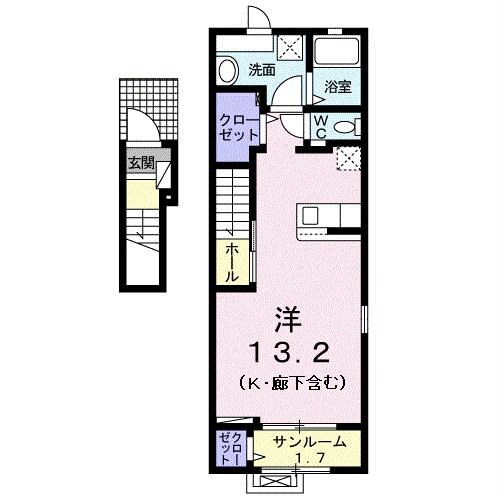 間取り図 コンフォート末武中