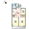 野村ハイツＡ棟 2DK+Sの間取り