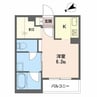 シャーメゾン　コウジマチ 1Rの間取り