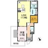 OK－メゾン城ケ丘 1LDKの間取り