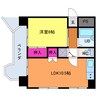 三星河東ハイツ 1LDKの間取り