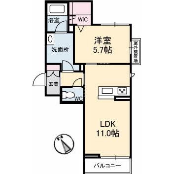 間取り図 シャーメゾン　エリゼ