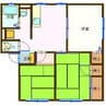 シャレード 3DKの間取り