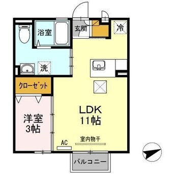 間取図 シュロスヤマナカ