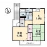 サンライフ光　Ｄ棟 2Kの間取り