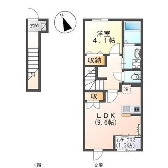 間取図 ベティハウス右山