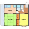 ＳＴビル 2DKの間取り