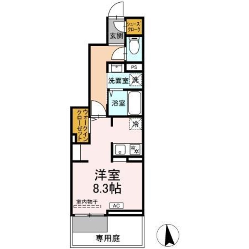 間取図 リアン　ミュール