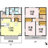 グレースコート 3LDKの間取り