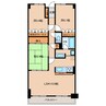 サーパス若草町 3LDKの間取り