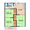 カトレア花陽 3DKの間取り