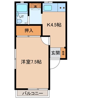 間取図 サンシャインハイツ