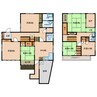 佐々木邸戸建て 6DKの間取り