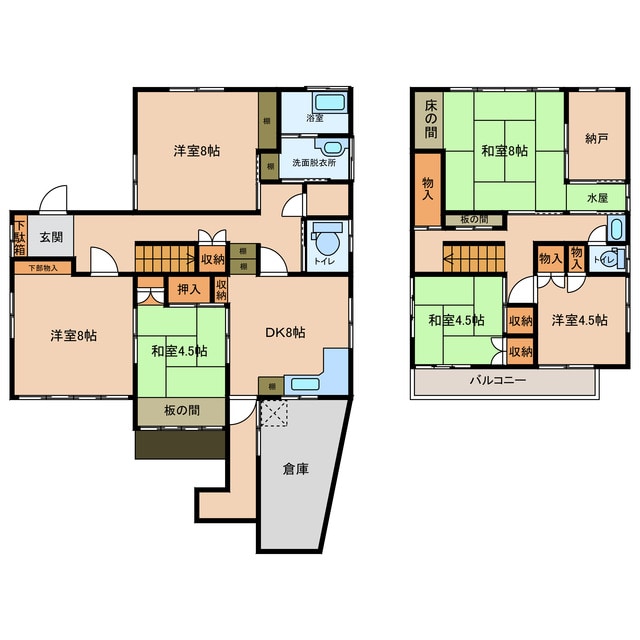 間取り図 佐々木邸戸建て
