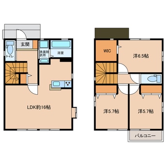間取図 I.S.23　B棟