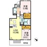 SEJOUR-N 2LDKの間取り