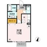 セジュール桜田 1Rの間取り
