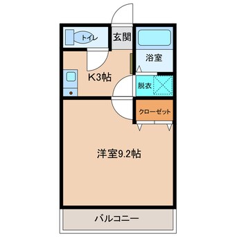 間取図 ベルコート南花岡