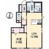 ブランプレサンジュ 1LDKの間取り