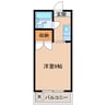 シャルルＳ 1Kの間取り