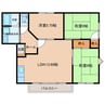プラムハイツＡ 3LDKの間取り