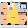 ウメゾノ２．１ 3LDKの間取り