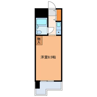 間取図 徳山駅前スカイマンション