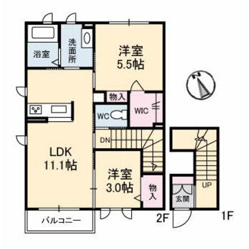 間取図 リラフォート望町