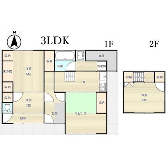 間取図 福川一戸建