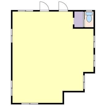 間取図 新南陽駅前店舗