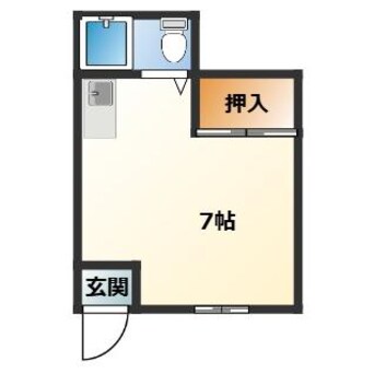間取図 カーサひばりA