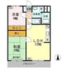 ヴィラグランデ 2LDKの間取り