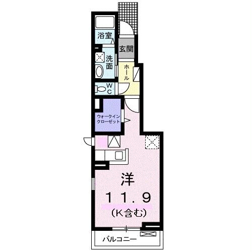 間取り図 ベルフローラC