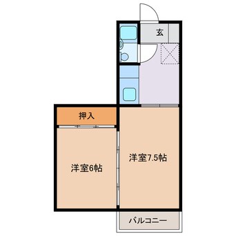 間取図 ヴィラたかはし