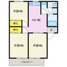 八高線/群馬藤岡駅 徒歩21分 2階 築28年 3DKの間取り