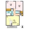 セゾン　ド　ルミエール 2LDKの間取り