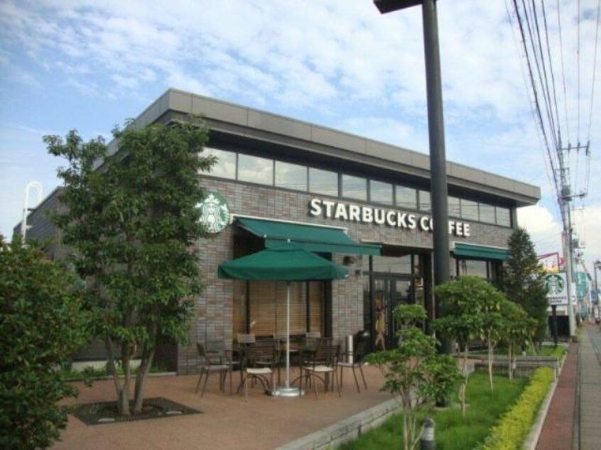 スターバックスコーヒー高崎貝沢店(その他飲食（ファミレスなど）)まで988m 上越線（群馬県内）/高崎問屋町駅 徒歩24分 1階 築20年