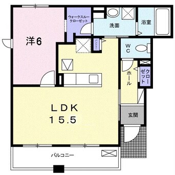 間取図 上越線（群馬県内）/群馬総社駅 徒歩26分 1階 築8年