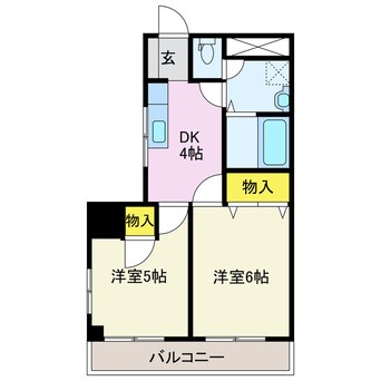 間取図 グレイスフルマンション