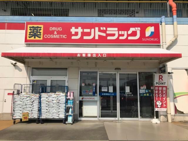 サンドラッグ前橋店(ドラッグストア)まで978m 両毛線/駒形駅 徒歩25分 1階 築8年