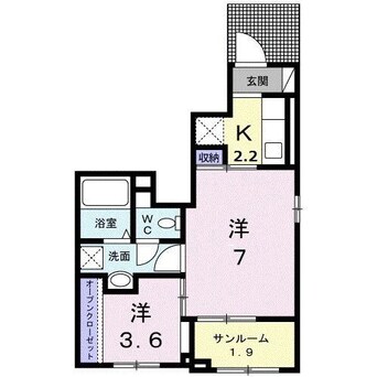 間取図 グランセレーノ